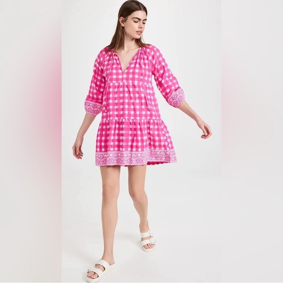 Tuckernuck | Dresses | Sz Blockprints Tuckernuck Gingham Priya Dress ...